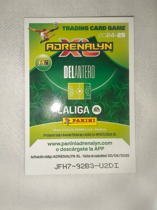 Carta Panini Adrenalyn Lamine Yamal Extra Gold