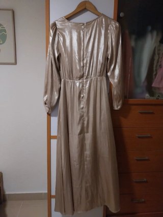 Vestido Sara Carbonero Beige Talla Única