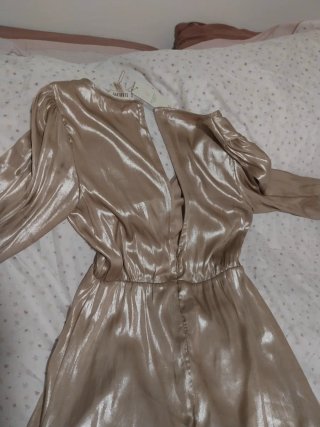 Vestido Sara Carbonero Beige Talla Única