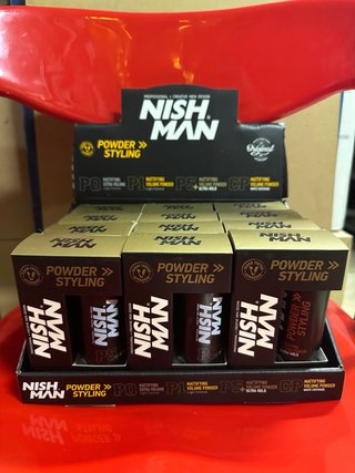 Nishman Polvos Voluminizadores Mate Ultra Fuerte