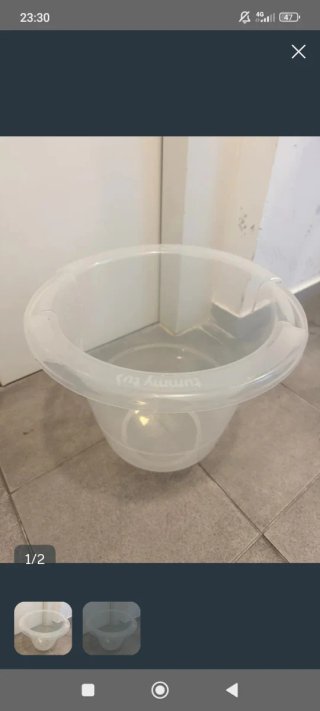 Tummy Tub Bañera Bebé Útero Transparente