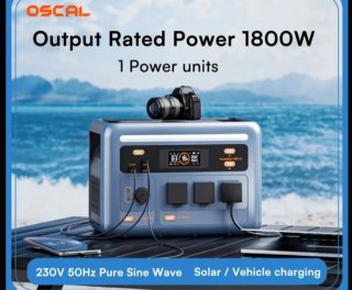 Estación de Carga Portátil OSCAL Power Max 1800SE