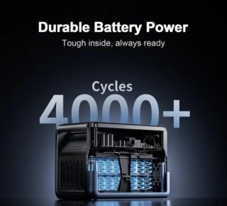 Estación de Carga Portátil OSCAL Power Max 1800SE