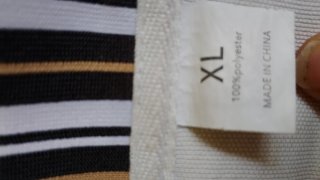 Polo MILANO ITALIA Beige/Blanco Talla xl
