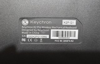 Keychron K2 Pro Teclado Mecânico QMK/VIA Wireless