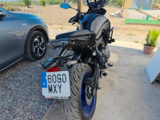 Yamaha Tracer 7 con conectividad smartphone