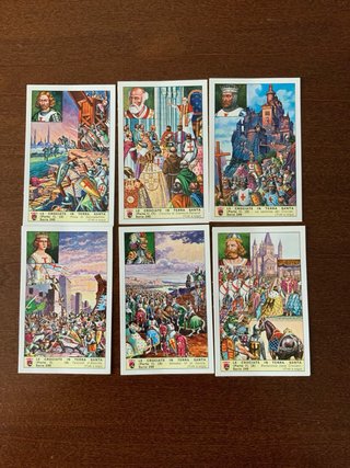 CARTOLINE LAVAZZA 6 SERIE BELLISSIME