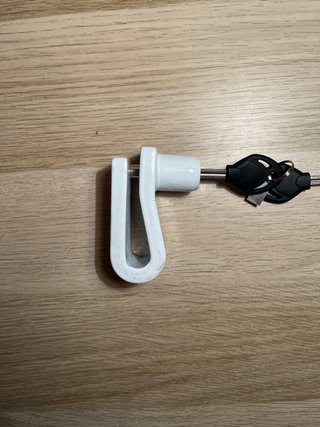 Candado Moto Luma con Soporte y Llaves