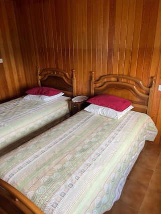 Cama individual 90cm con somier y colchón