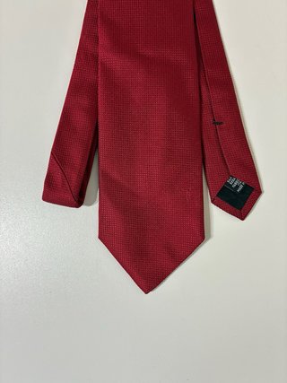 Corbata Roja Texturizada