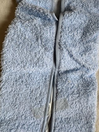Babero Bebé Microfibra Azul 6-12 Meses