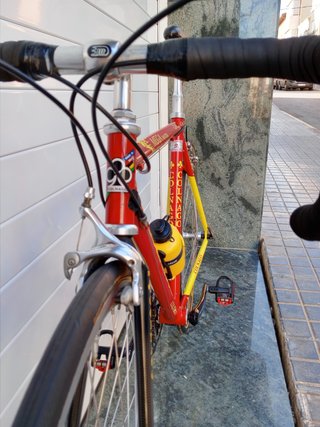 Bicicleta Colnago Mega Master Roja/Amarilla