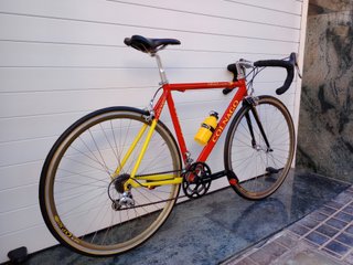 Bicicleta Colnago Mega Master Roja/Amarilla