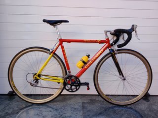 Bicicleta Colnago Mega Master Roja/Amarilla