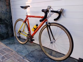 Bicicleta Colnago Mega Master Roja/Amarilla