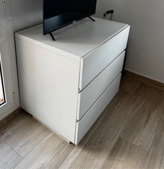 Cómoda cajonera blanca madera