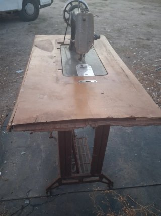 Máquina de coser antigua Sigma