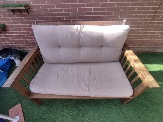 Conjunto de muebles de jardín de acacia