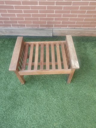 Conjunto de muebles de jardín de acacia