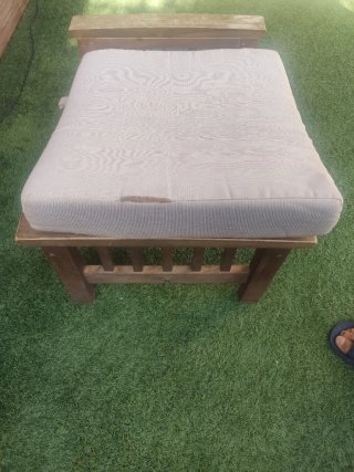 Conjunto de muebles de jardín de acacia