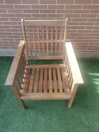 Conjunto de muebles de jardín de acacia