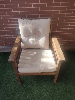 Conjunto de muebles de jardín de acacia