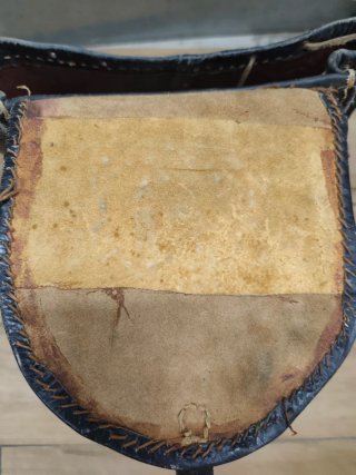 Mochila Cuero Vintage Estilo Militar