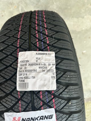 4 GOMME NUOVE 4 STAGIONI 195 60 16