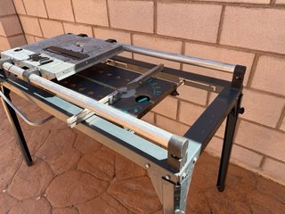 Mesa soporte para cortadora de madera