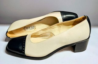Scarpe eleganti bicolore n. 36.5