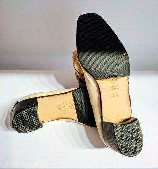 Scarpe eleganti bicolore n. 36.5