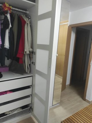 Puertas cristal armario PAX