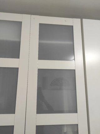 Puertas cristal armario PAX