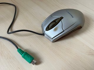 Raton Ordenador Soyntec Puerto PS/2 Vintage PC