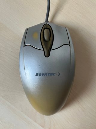 Raton Ordenador Soyntec Puerto PS/2 Vintage PC