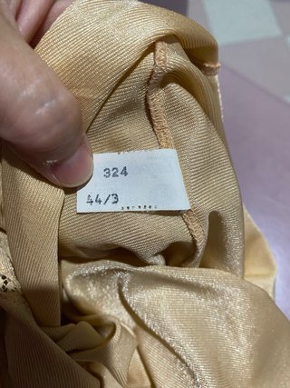Camisón corto de satén y encaje