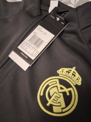 Chándal Real Madrid Adidas Negro y Amarillo