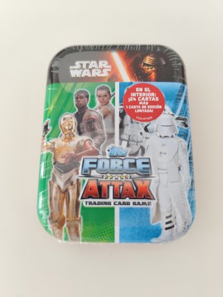2 Mini Latas Star Wars Force Attax