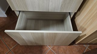 Armario Vitrina BESTA Ikea Madera y Cristal