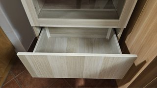 Armario Vitrina BESTA Ikea Madera y Cristal