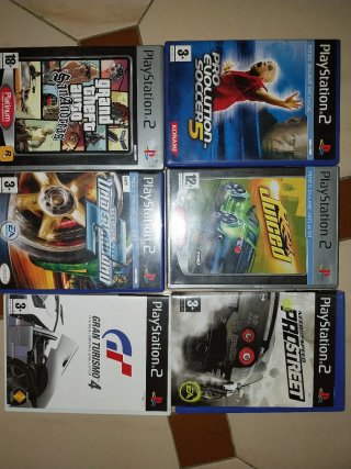 Juegos PS2: GTA, Pro Evolution, Gran Turismo