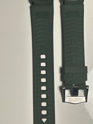 Correa Caucho Omega by Swatch color verde.