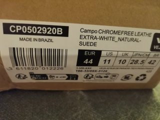 Zapatillas Veja Campo Blanco/Almendra
