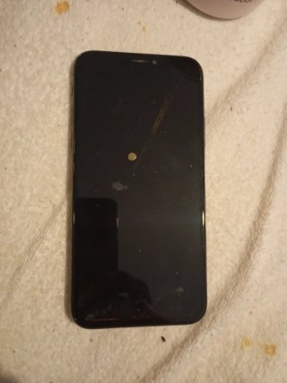 iPhone X gris para piezas