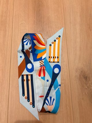 Hermes Twilly Scarf Multicolor