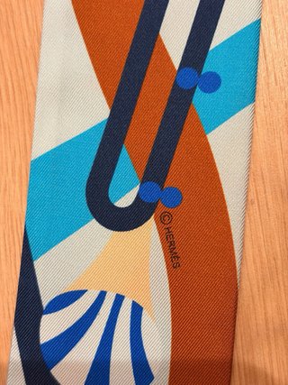 Hermes Twilly Scarf Multicolor