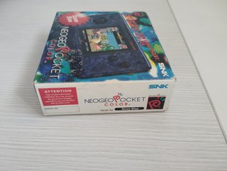 Neo Geo Pocket Color Stone Blue + Dark Arms