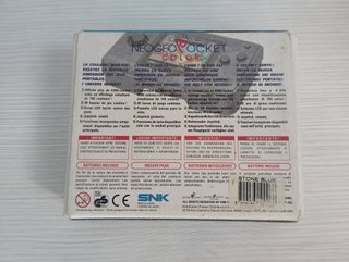 Neo Geo Pocket Color Stone Blue + Dark Arms