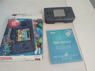 Neo Geo Pocket Color Stone Blue + Dark Arms