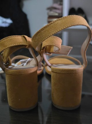 Sandalias Lefties Talla 37 Amarillas